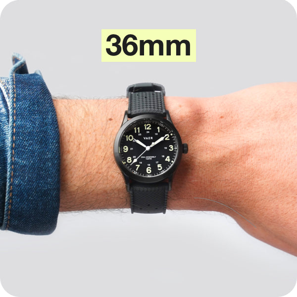 Wrist Watch Sizing Guide 2024 What Size is Best for Your Wrist 36mm 38mm 39mm 40mm 42mm