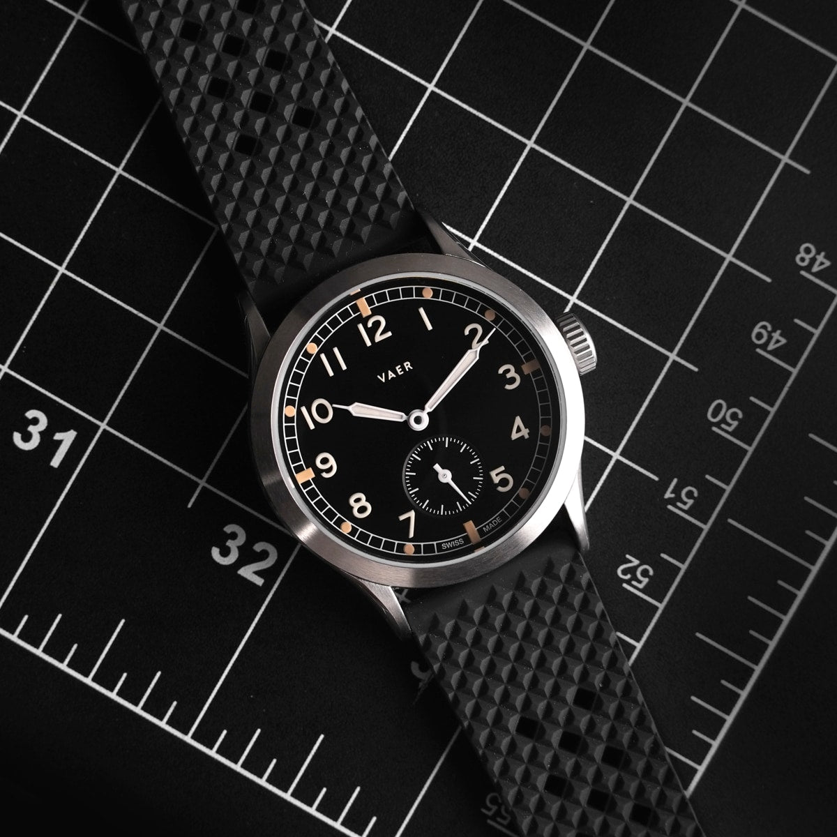 A12 | Dirty Dozen Watch | 40mm, Swiss Made, 10ATM, W.W.W.