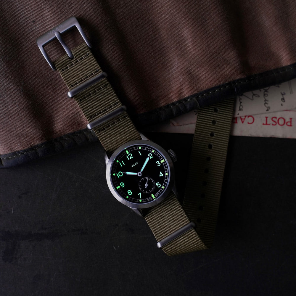 A12 | Dirty Dozen Watch | 36mm, Swiss Made, 10ATM, W.W.W.