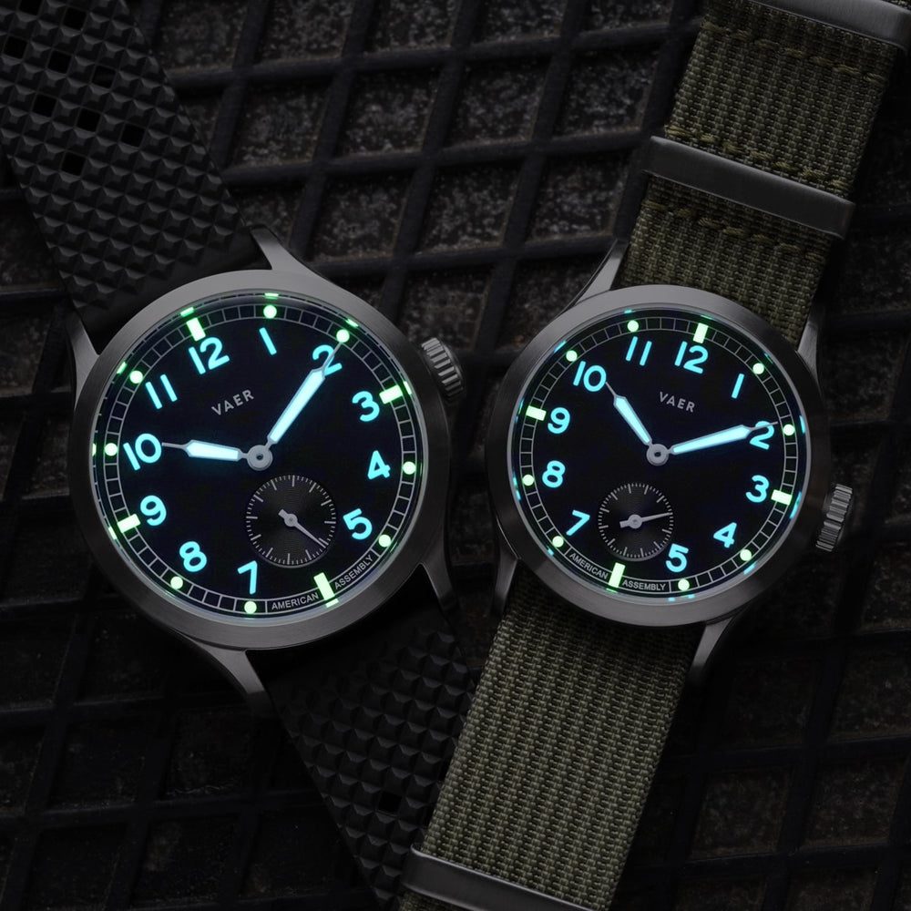 VAER | C5 Dirty Dozen Field Watch: 10ATM, Ameriquartz, USA Assembled