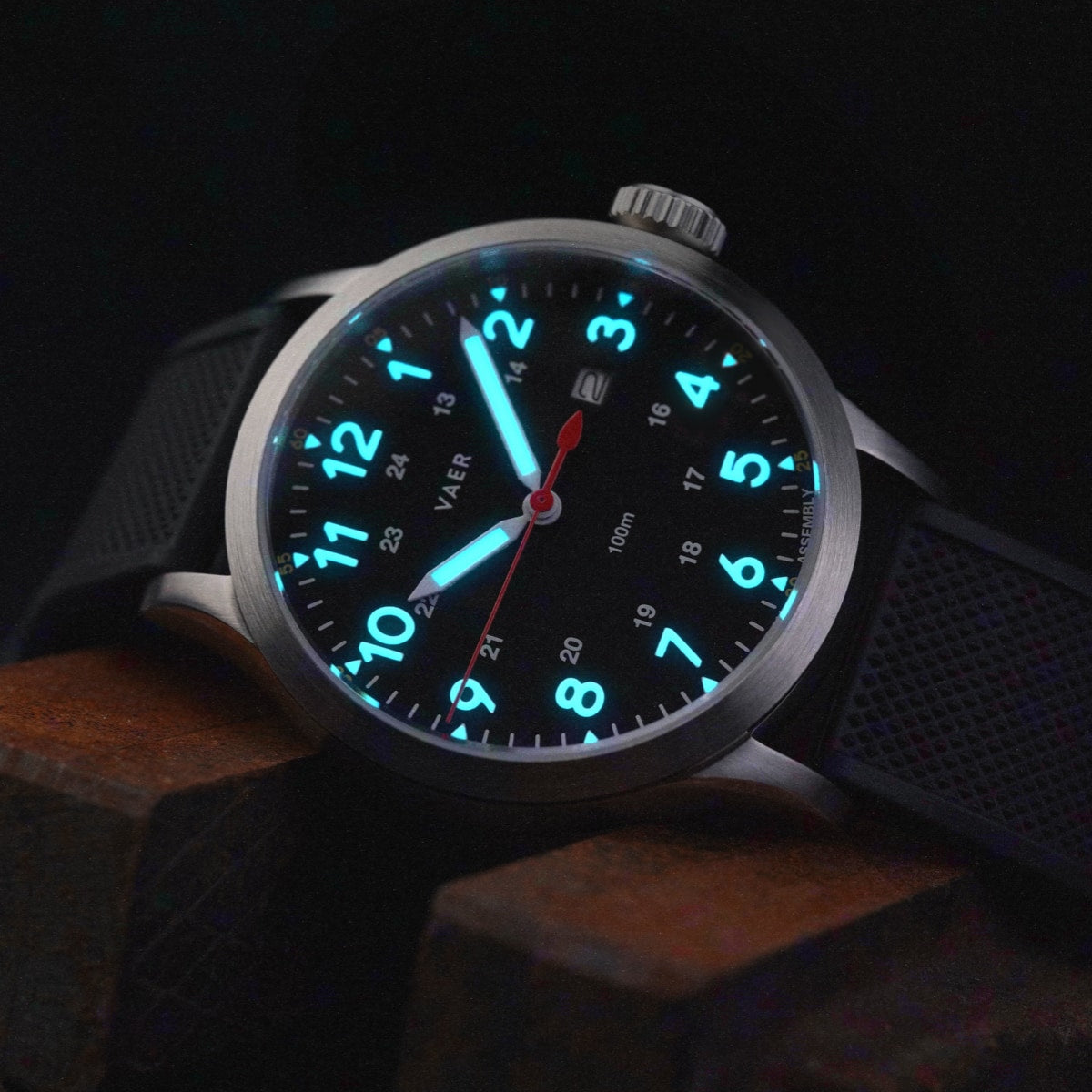 C5 Field Black - 40mm Ameriquartz