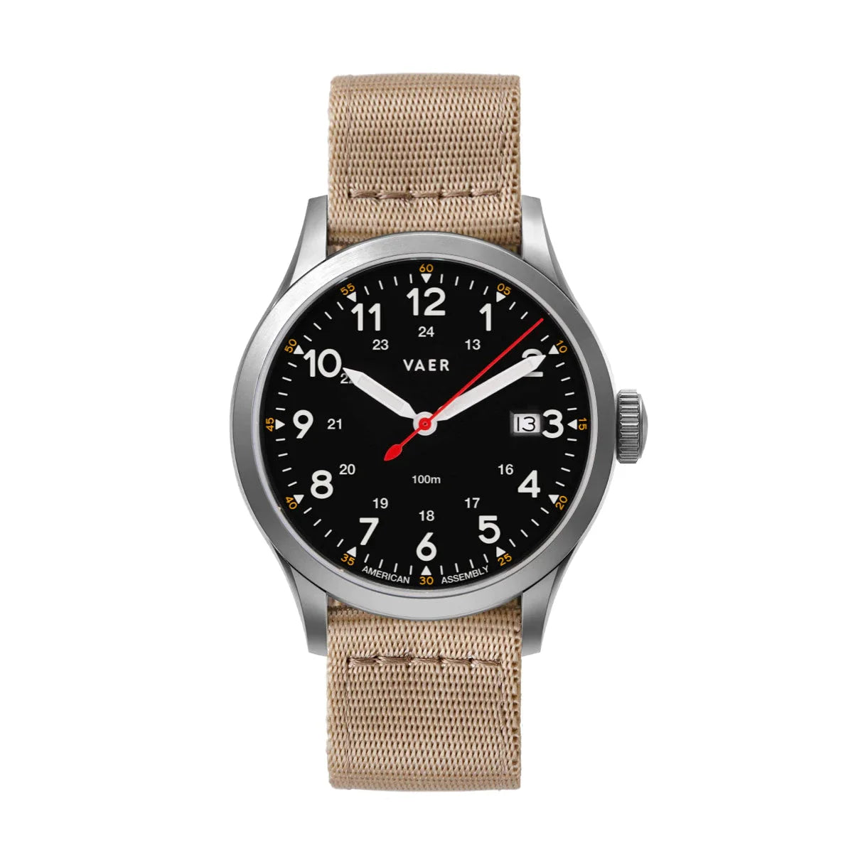 C5 Field Black - 40mm Ameriquartz