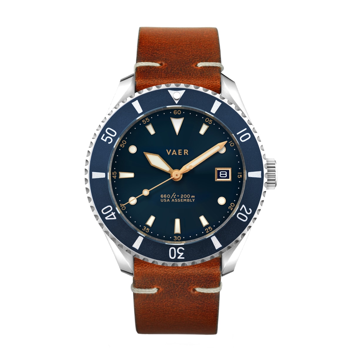 D4 Meridian - Navy USA Solar 42mm