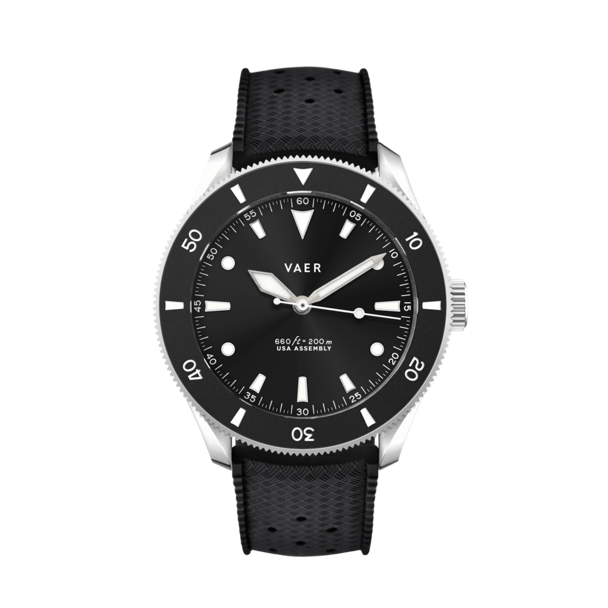 D4 Meridian - Black Matte USA Solar 38mm