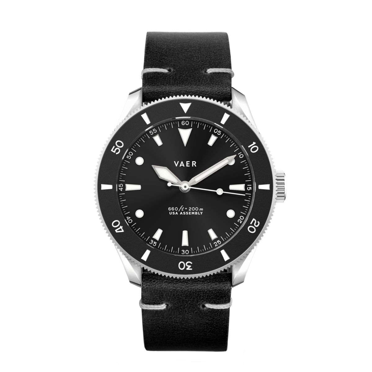 D4 Meridian - Black Matte USA Solar 38mm