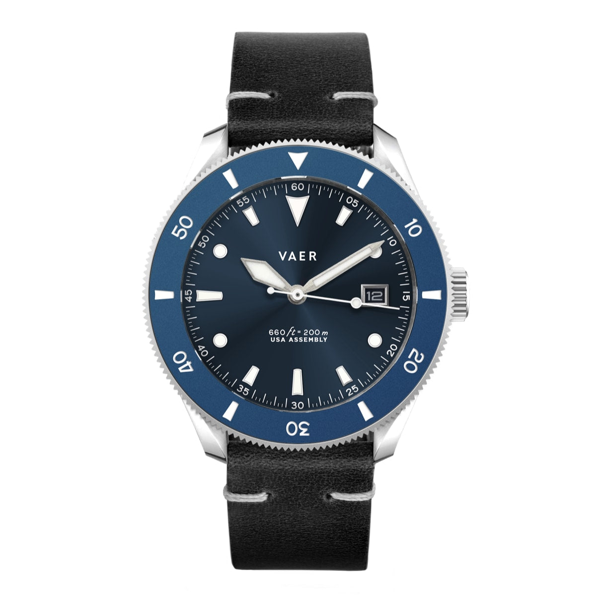 D4 Meridian Navy - Matte USA Solar 42mm