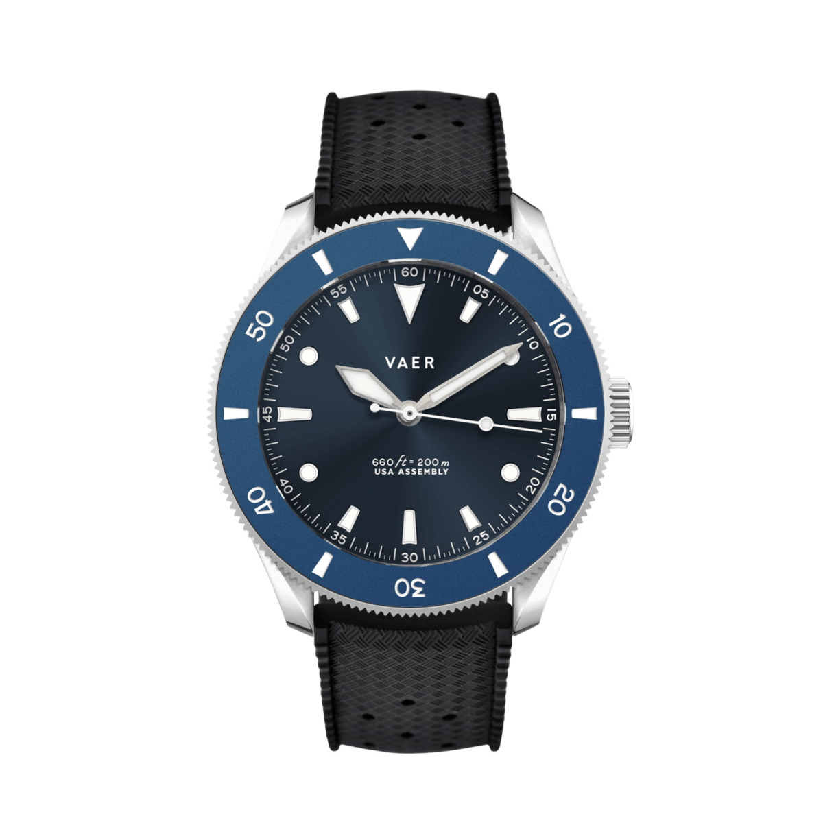 D4 Meridian - Navy Matte USA Solar 38mm