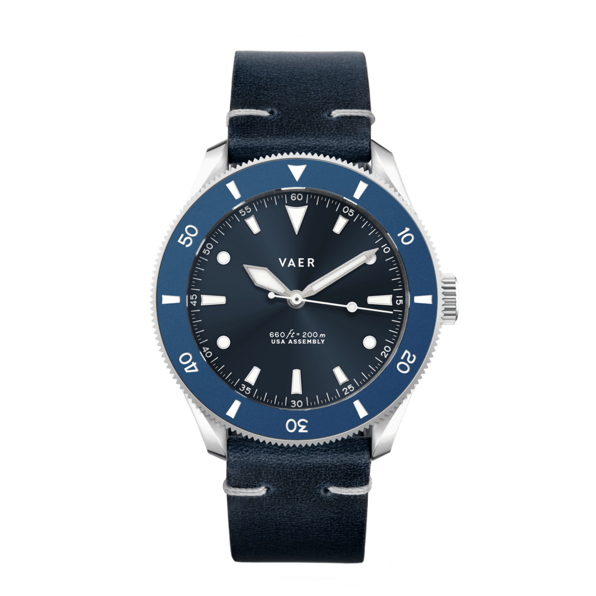 D4 Meridian - Navy Matte USA Solar 38mm