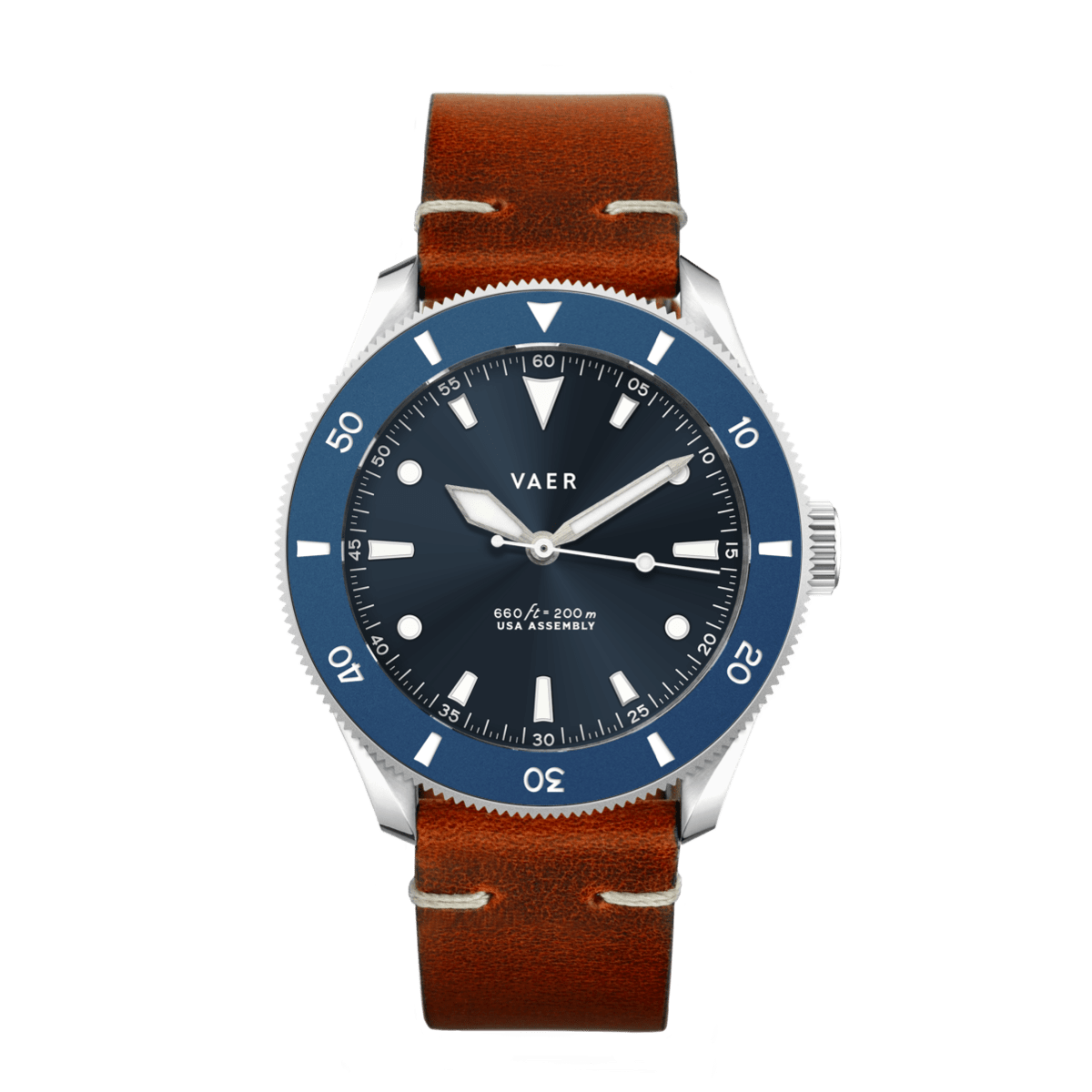 D4 Meridian - Navy Matte USA Solar 38mm