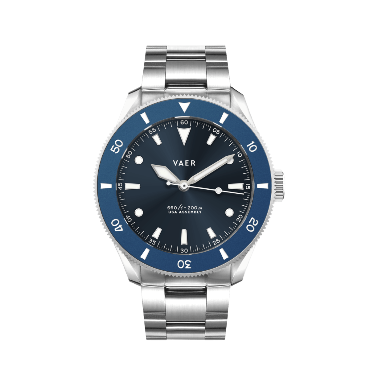 D4 Meridian - Navy Matte USA Solar 38mm