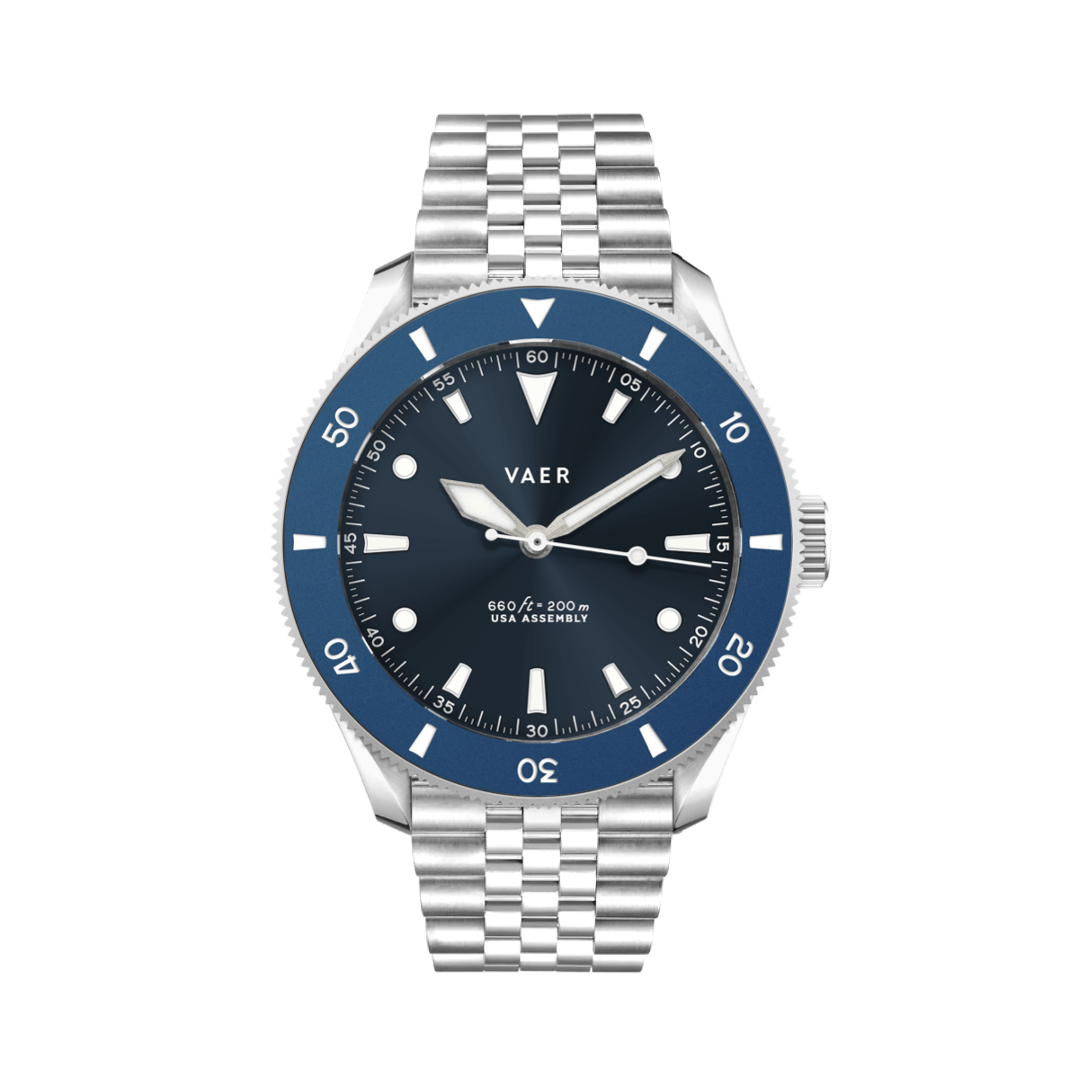 D4 Meridian - Navy Matte USA Solar 38mm