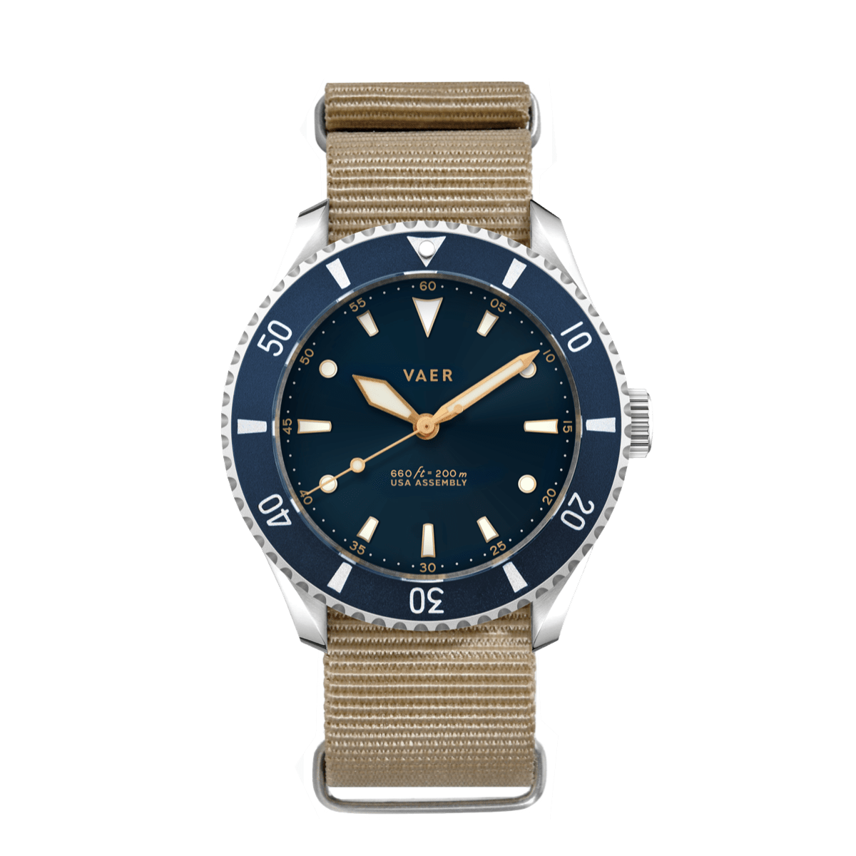 D4 Meridian - Navy USA Solar 38mm