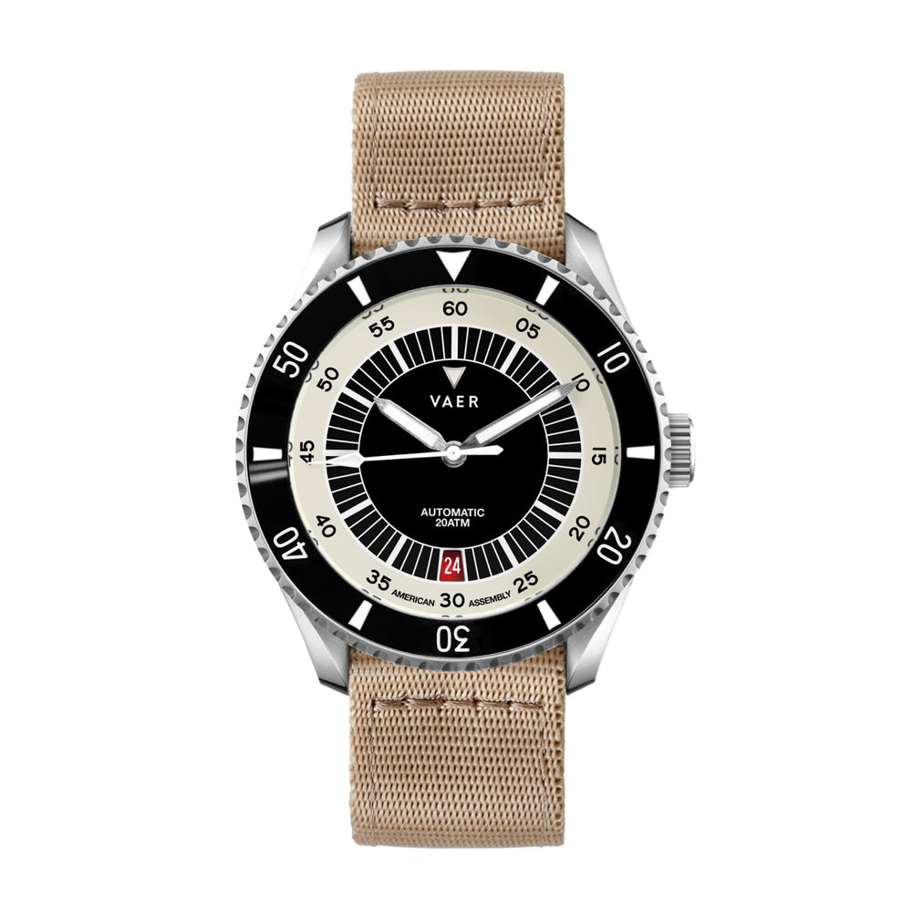 VAER | D5 USA Tropic Diver: 20ATM, Sapphire Glass, USA Assembled