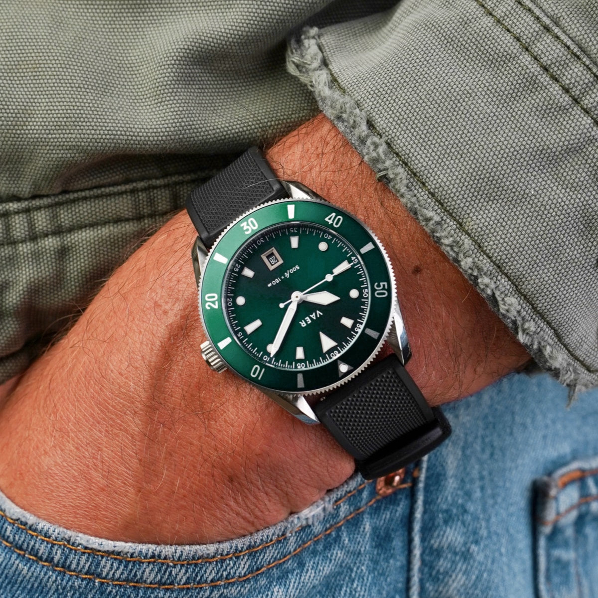 DS2 Meridian Green - Quartz 39mm