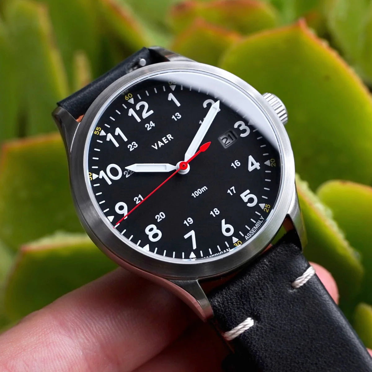 C5 Field Black - 40mm Ameriquartz