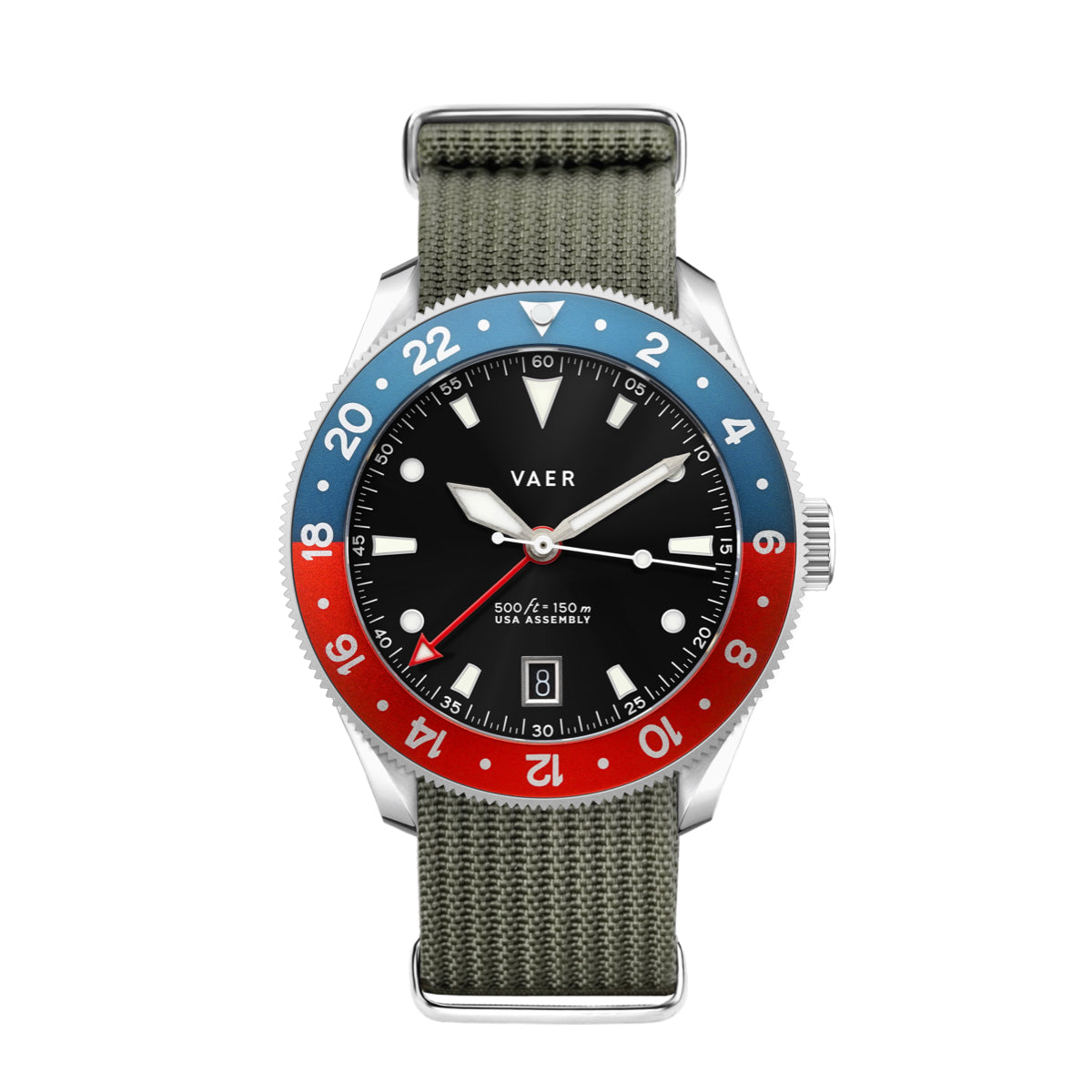 G2 Meridian - 39mm USA GMT