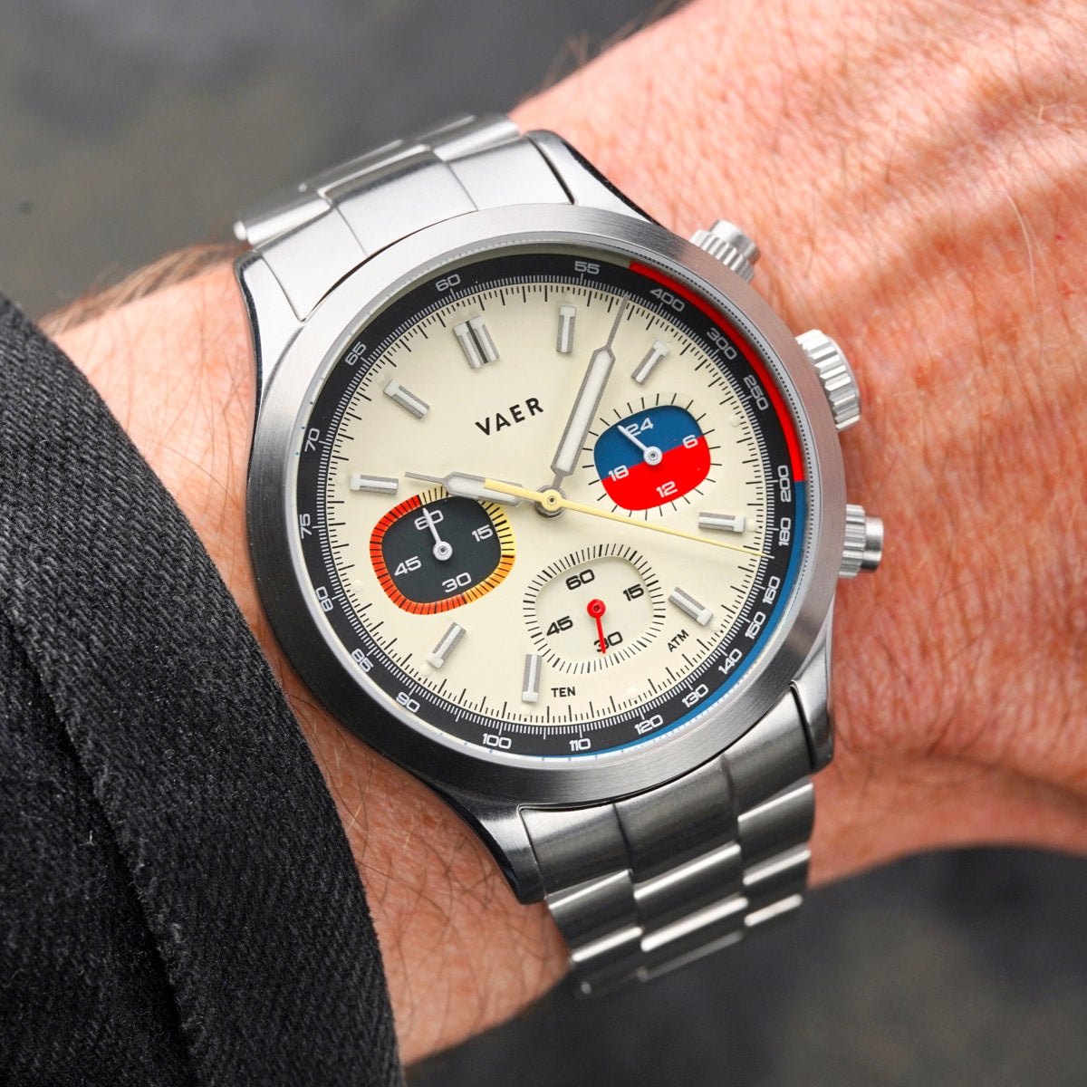 RS1 Rally Chronograph - Cream 40mm