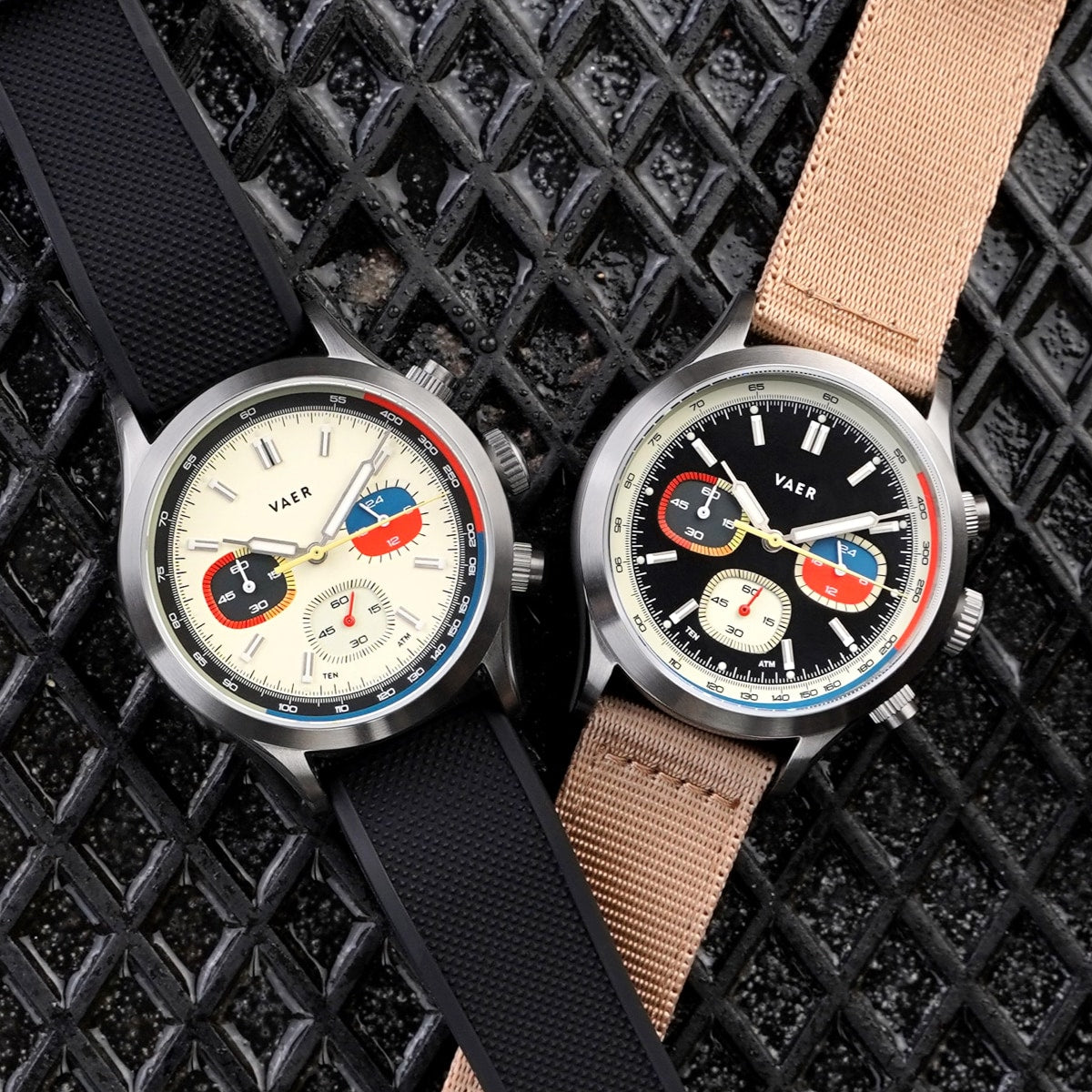 RS1 Rally Chronograph - Cream 40mm