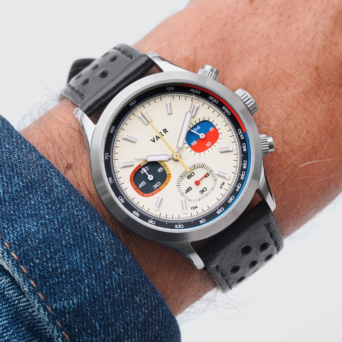 RS1 Rally Chronograph - Cream 40mm