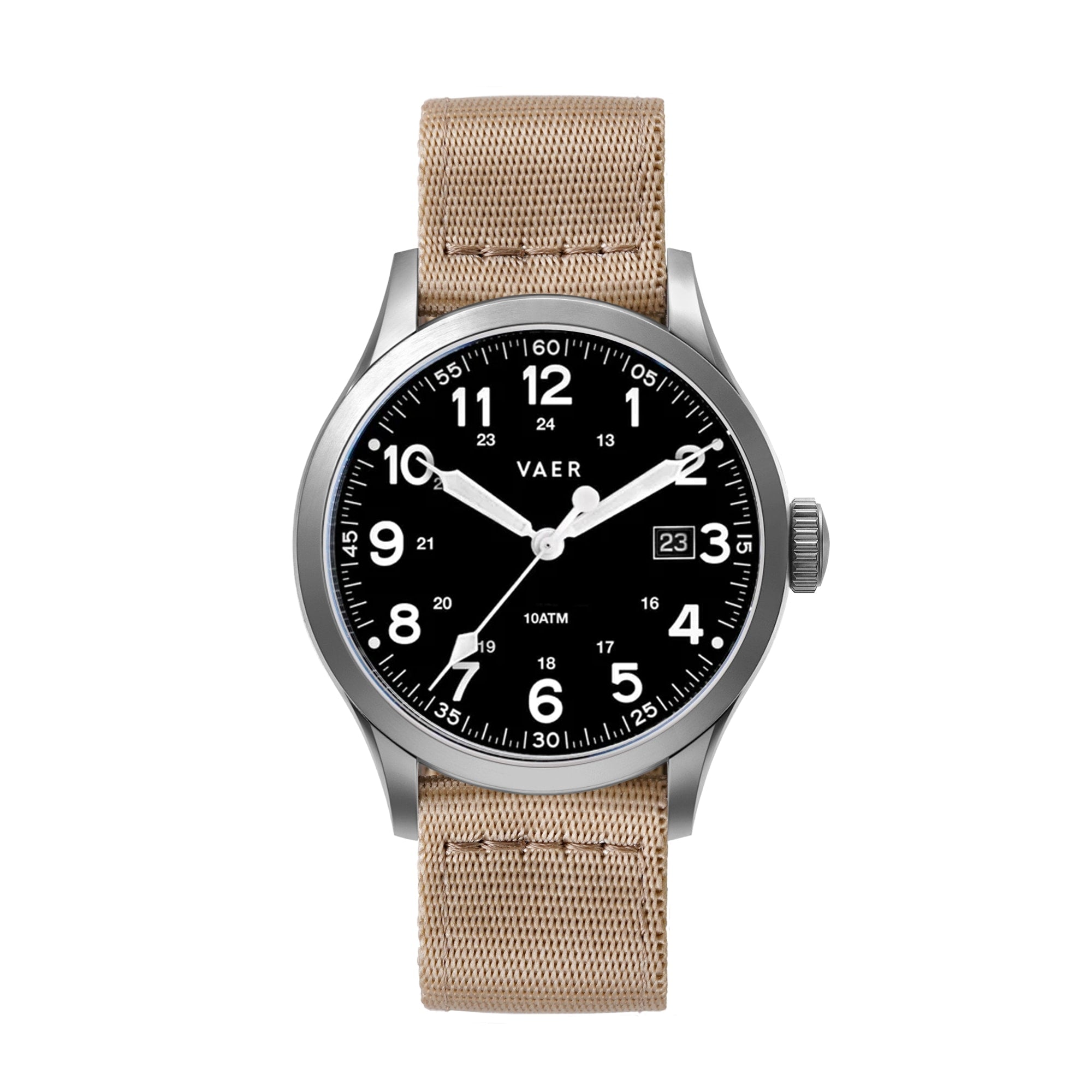 S5 Calendar Field Black - 40mm Quartz